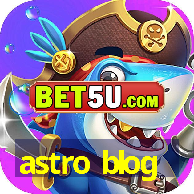 astro blog